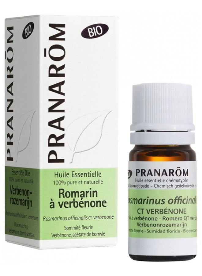 PRANAROM Pranarôm Bio Essential Oil Verbenone Rosemary (Rosmarinus officinalis CT verbenone) 5 ml - Image 1